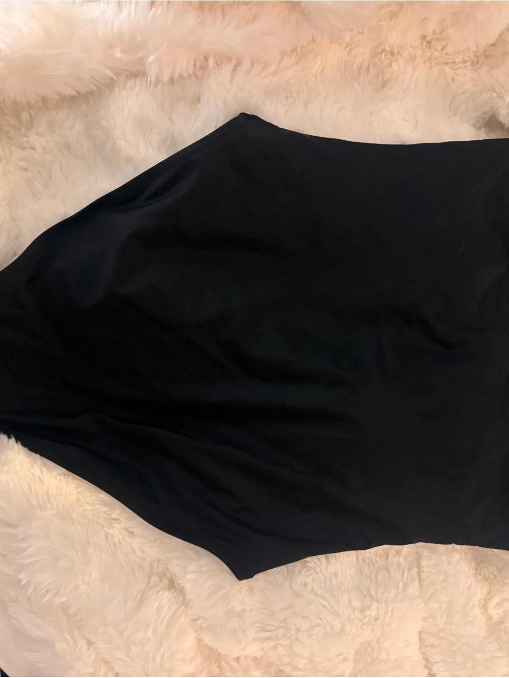 J. Crew Black One-Piece Swimsuit with Built-In Cups